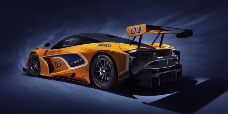 ¿El McLaren 720s GT3 tiene motor central?