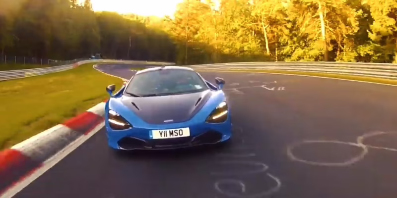 What is the fastest McLaren on the Nürburgring?