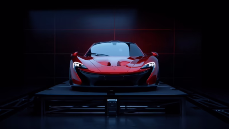 Was Apex GP filmed at McLaren?