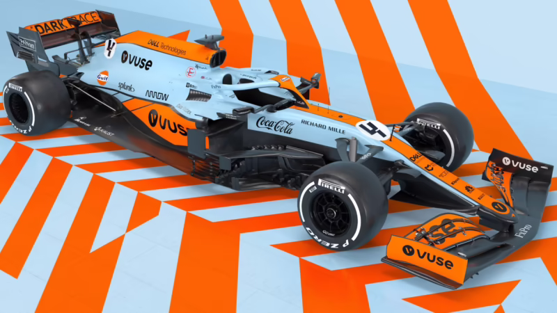 Why did Gulf stop sponsoring McLaren?