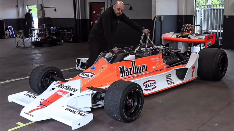 ¿Cuándo condujo James Hunt para McLaren?