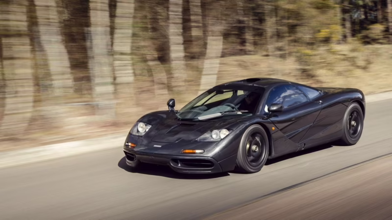 ¿Cuál fue la velocidad máxima del McLaren F1?