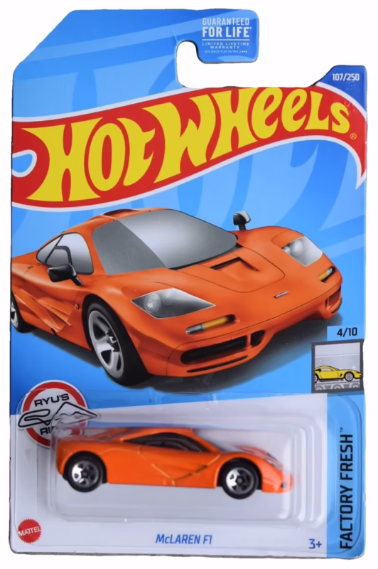 How many McLaren F1 Hot wheels were made?