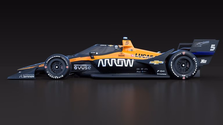 Where did McLaren finish in the Indy 500?