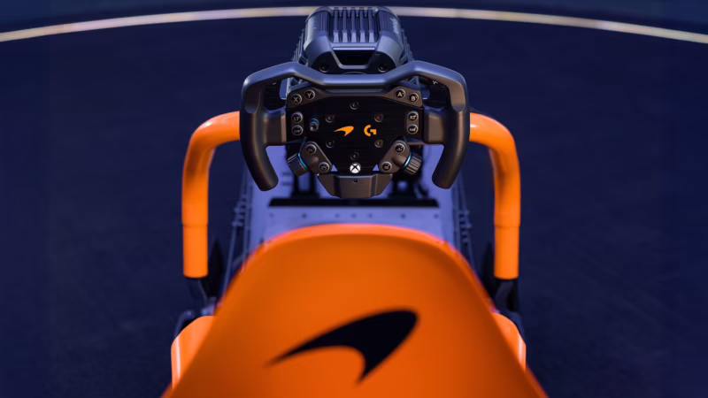 Does Logitech sponsor McLaren?