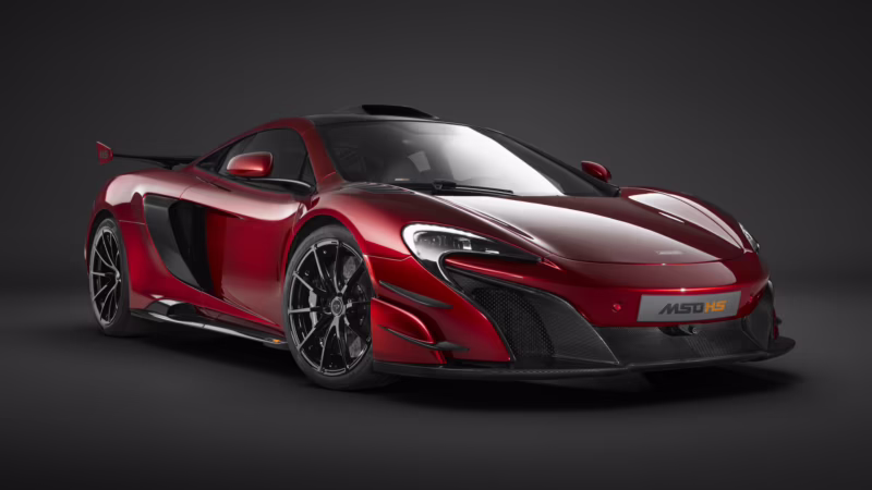 How much is the McLaren MSO?