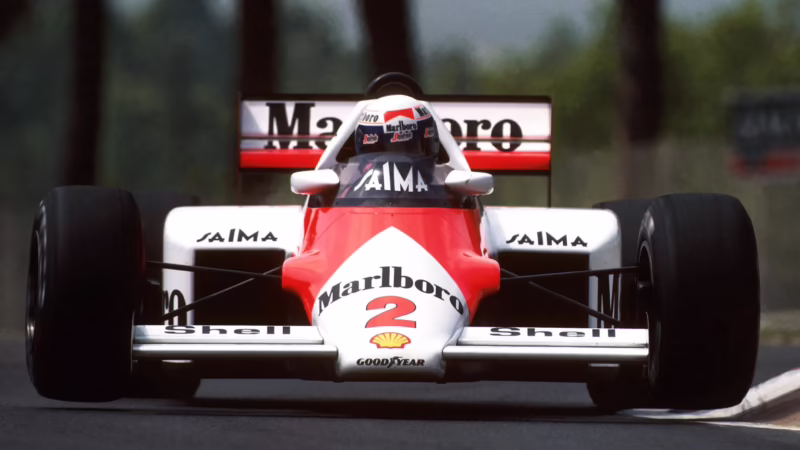 What car did Alain Prost drive?