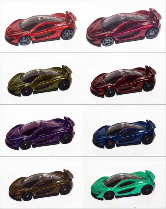 What are the McLaren colors called?