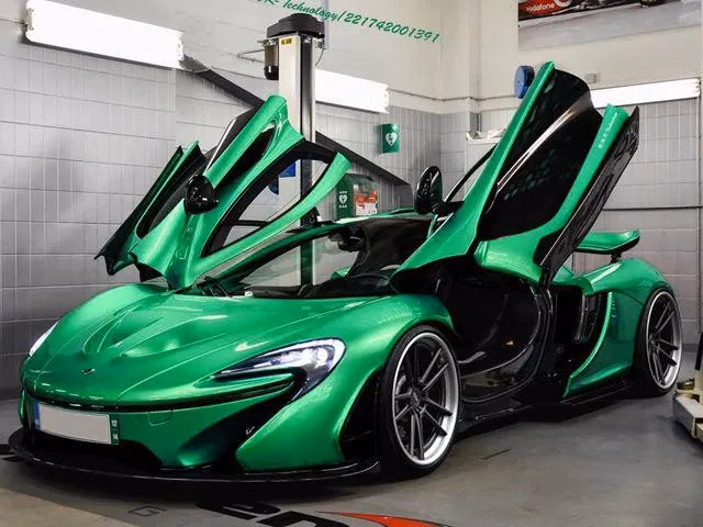 What are the McLaren colors called?