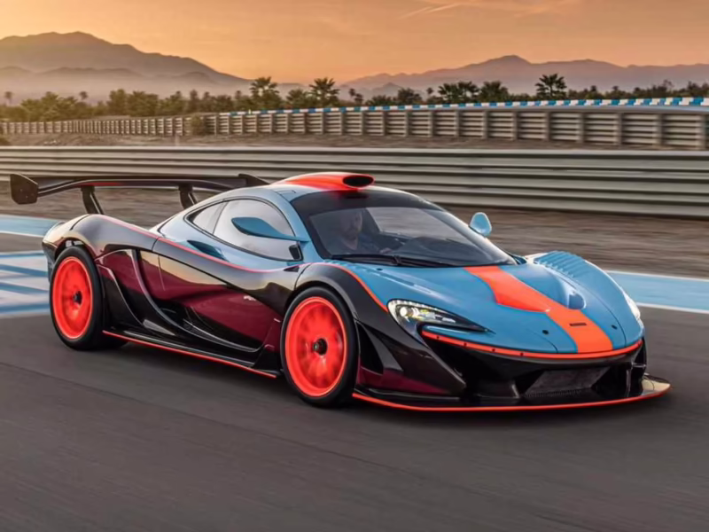 ¿Cuántos caballos de potencia tiene el McLaren P1 GTR?