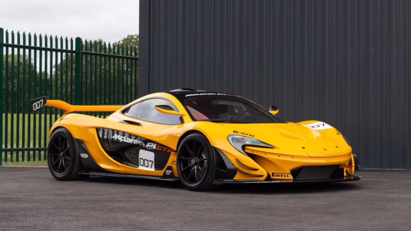 How much does a McLaren P1 cost in the UK?