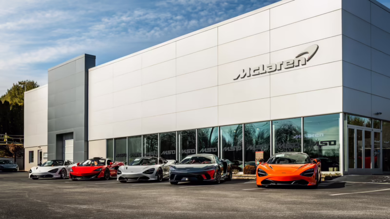 Does McLaren Philadelphia sell used cars?