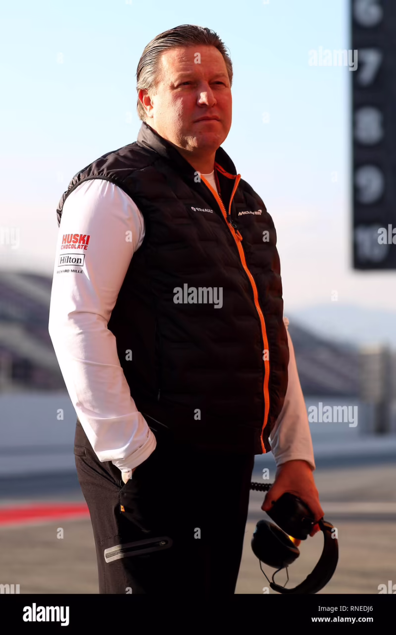 Does Zak Brown still work for McLaren?