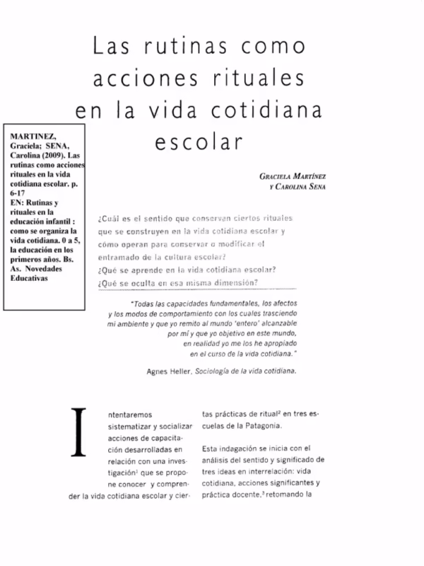 ¿Diferencia entre rutina y ritual?