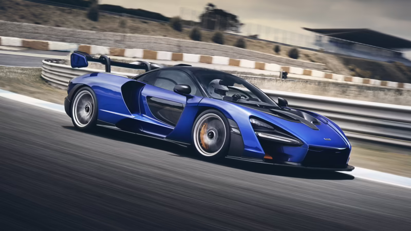 How much is a McLaren Senna top speed?