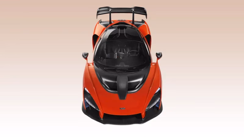 Was McLaren Senna lifted into apartment?