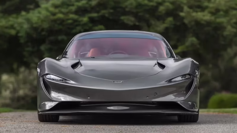 Why does the McLaren Speedtail have wheel covers?