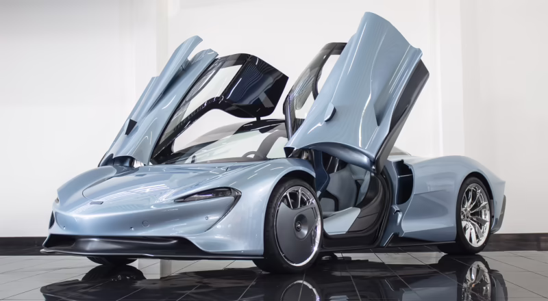 When was McLaren Speedtail released?