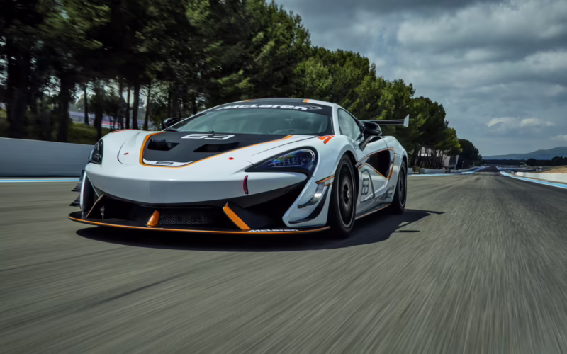 How much is a McLaren track car?