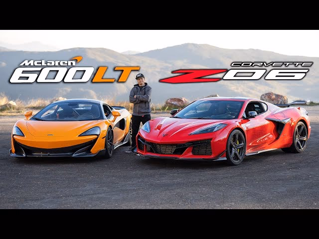 Is Corvette faster than McLaren?