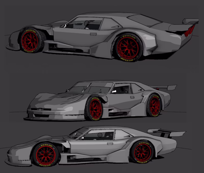 ¿Cuánto mide un auto de turismo de carretera?