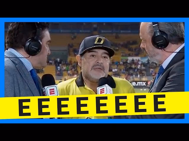 ¿Qué dijo Diego Armando Maradona?