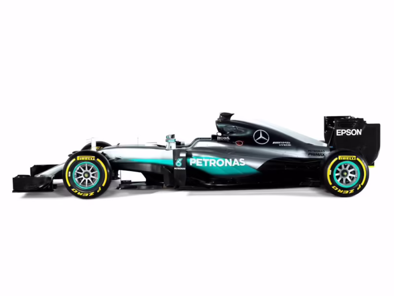What year is the Mercedes W07?