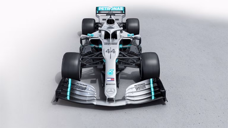¿Cómo se llama el coche de Fórmula 1 de Mercedes en 2019?