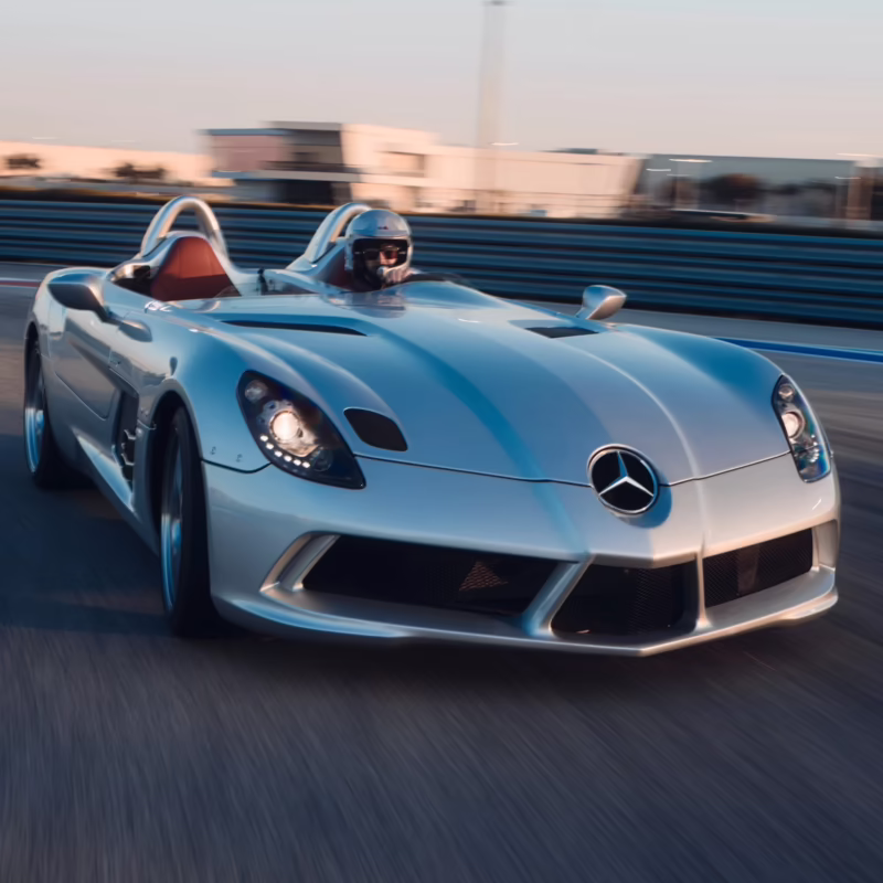 What is the top speed of the 2007 Mercedes SLR McLaren?