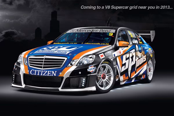 Which Mercedes car has a V8?