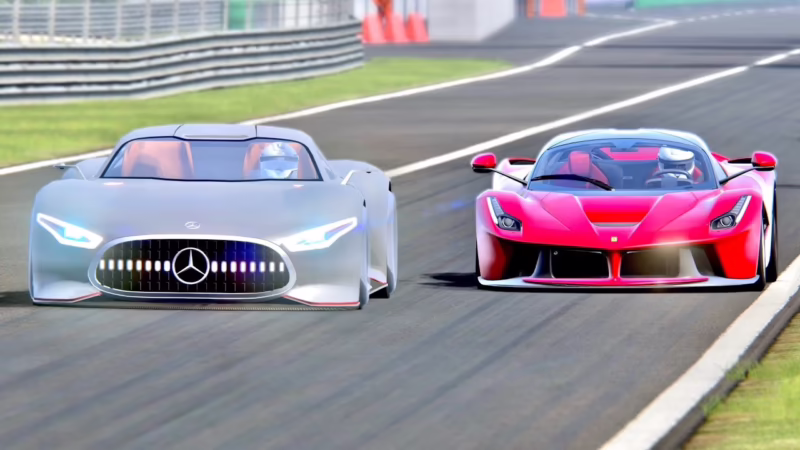 Is a Mercedes faster than a Ferrari?