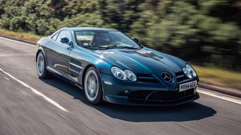 How rare is the Mercedes McLaren SLR?