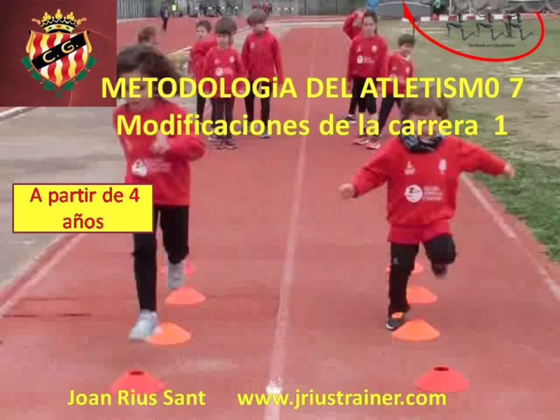 ¿Cuál es la metodología del atletismo?