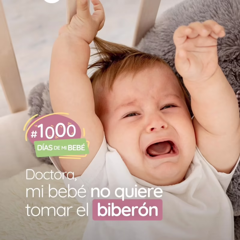 ¿Por qué mi hijo de 1 año rechaza la fórmula?