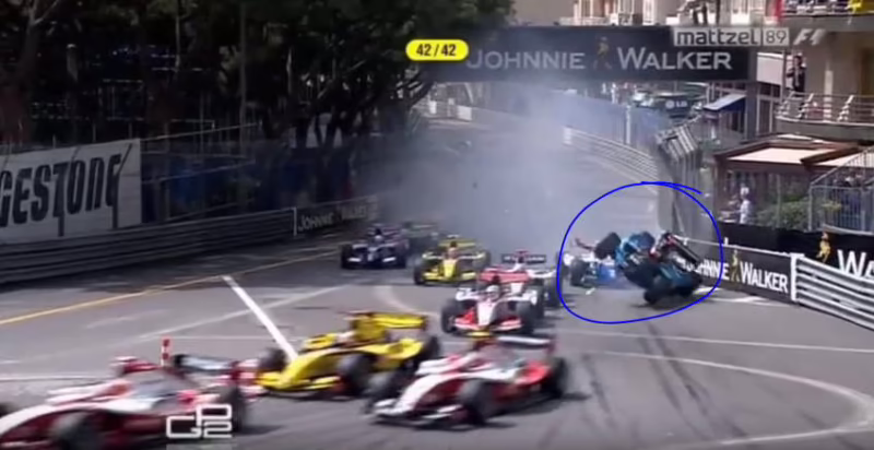 Did Max purposely hit George?