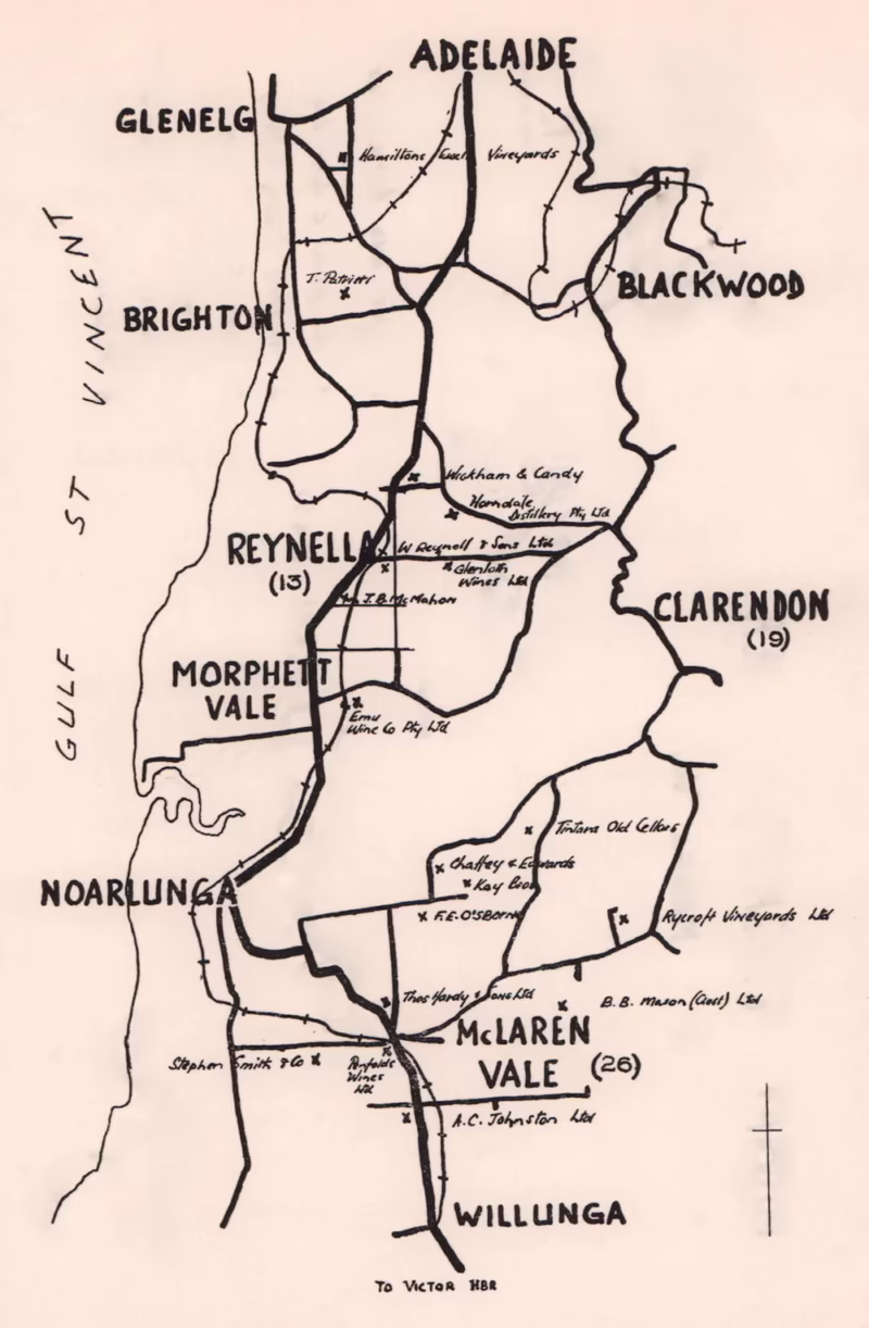 How do I get to wineries in McLaren Vale?