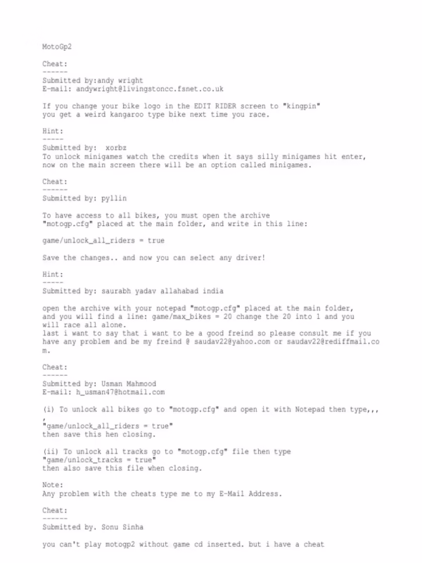 Does NFS Underground 2 have cheats?