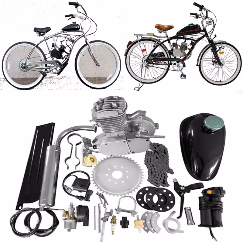 ¿Cuántos HP tiene un motor de bicimoto 48cc?