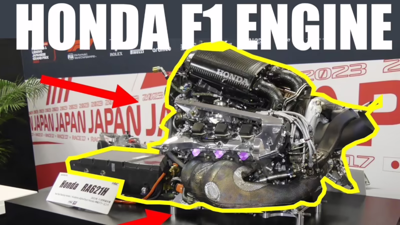 ¿Honda fabricó un V8 para la F1?
