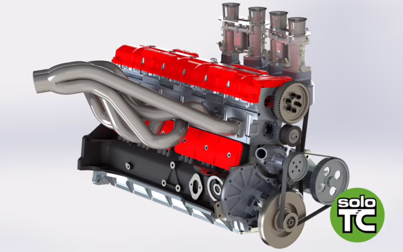 ¿Qué motor usan en el turismo pista?