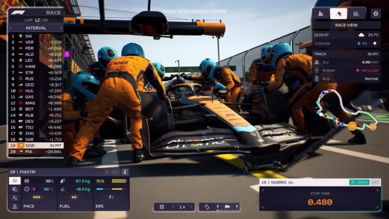 ¿Es obligatorio parar en boxes F1?