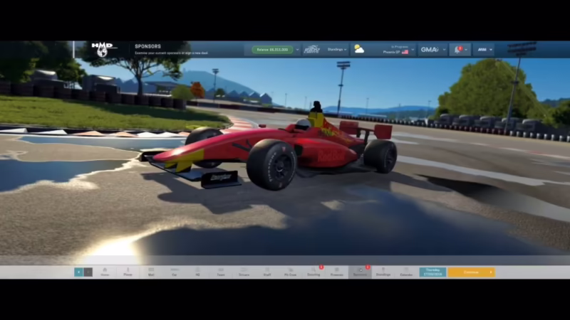 What is a motorsport manager about?