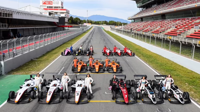 What happens during pre-season testing?