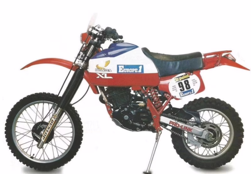 ¿Qué moto utiliza Honda en el rally Dakar?