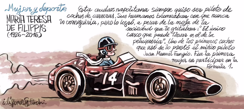 ¿Quién fue la primera mujer en la Fórmula 1?