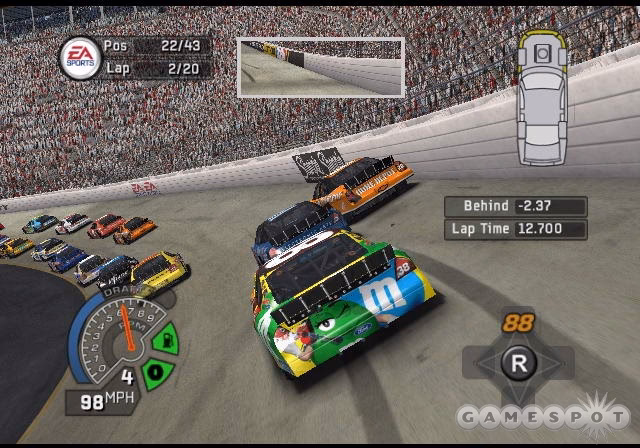 How much horsepower does a Gen 6 NASCAR have?