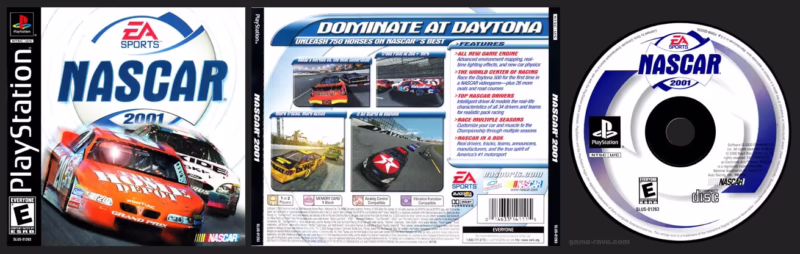 What was the first Nascar game on ps1?
