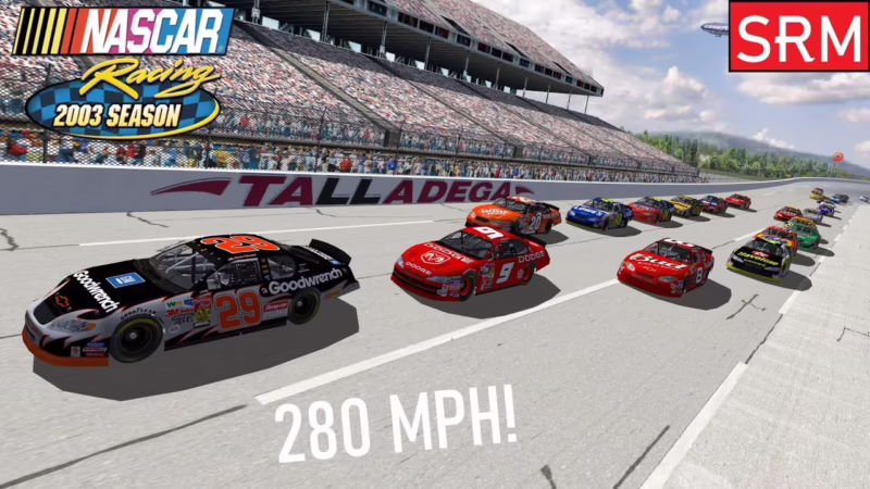 Who won the Talladega race in 2003?