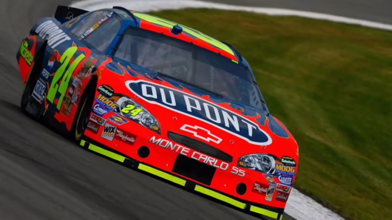 When did Jeff Gordon get his 76th win?