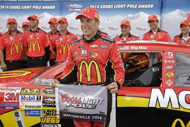 Who won the 2014 All Star race?